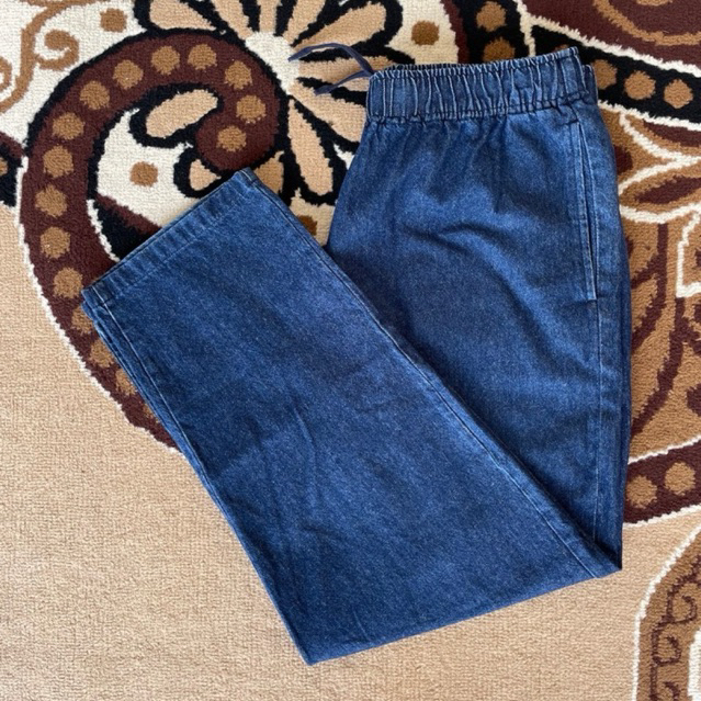 GID 17 - Muji Japan Relaxed Denim Pants