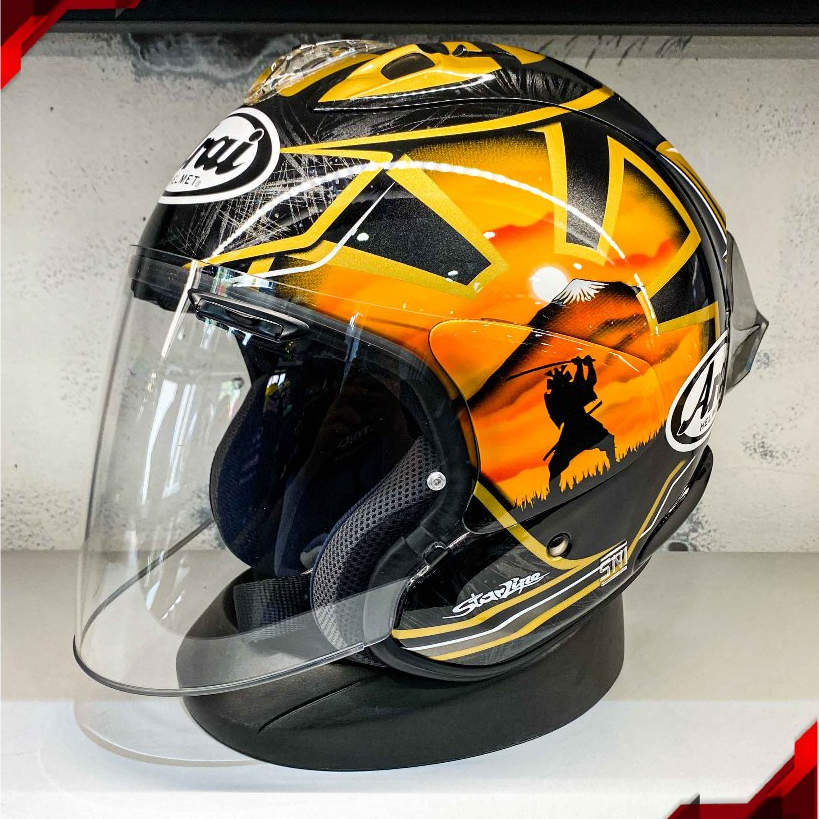 Helm Arai VZ-Ram Pedrosa Spirit Gold Original Second 2nd Bekas RCX