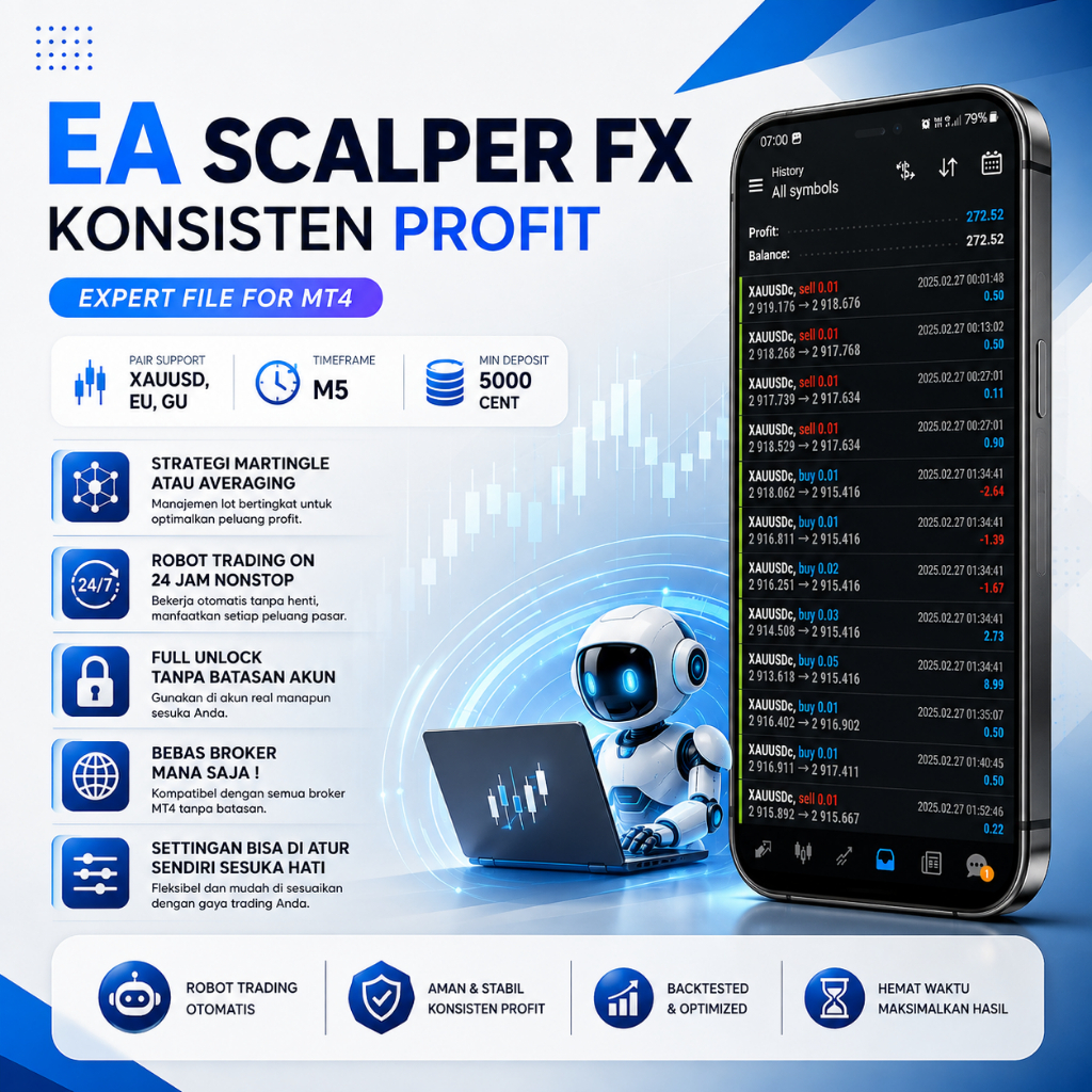 EA SCALPER FX KONSISTEN PROFIT