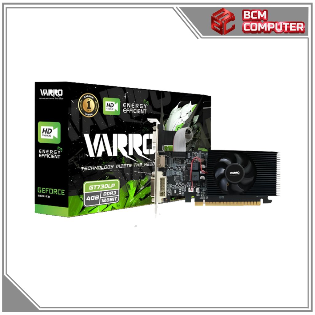 VGA VARRO GT 730 LP DDR3 4GB 128BIT VGA Gaming VGA VARRO GT 730 4GB Varro GT730 4GB