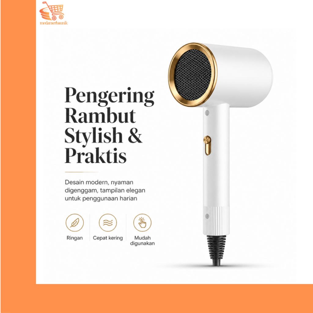 Hair Dryer Professional Hot & Cold Pengering Rambut Panas & Dingin