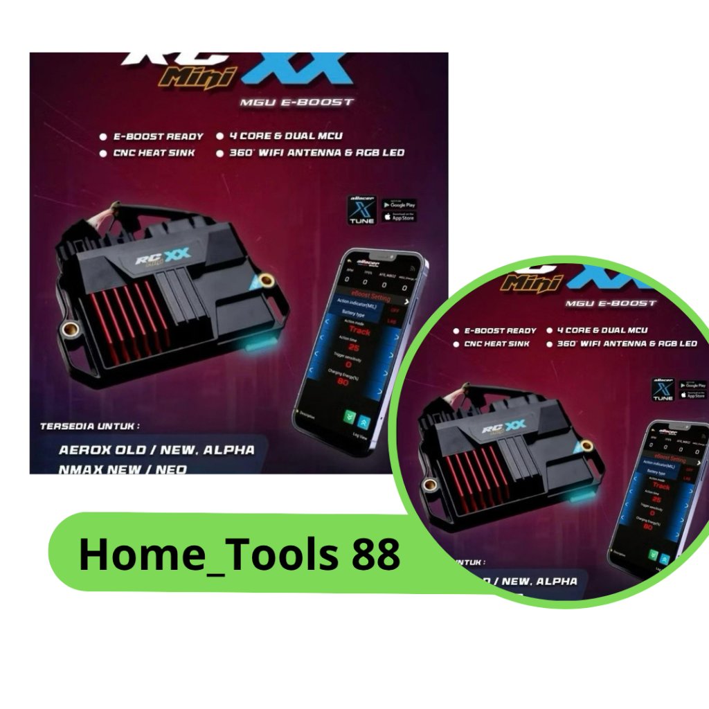 Ecu Aracer RC Mini XX MGU E-Boost Aerox Nmax (B6H) AEROX155 (B65) Alpha Turbo NEO LEXI (B3/BPN) Gara