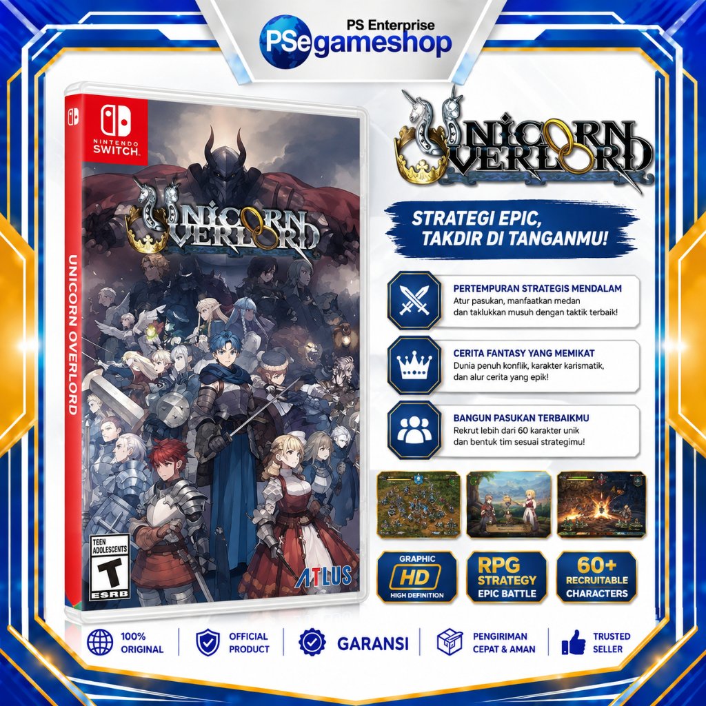 Switch Unicorn Overlord / Unicorn Overlord English
