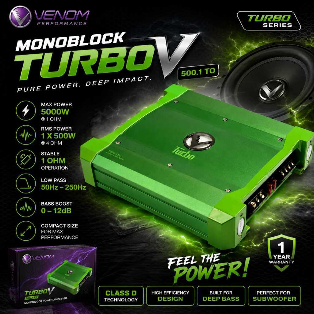 Monoblock Venom Turbo V500.1 TO - Original