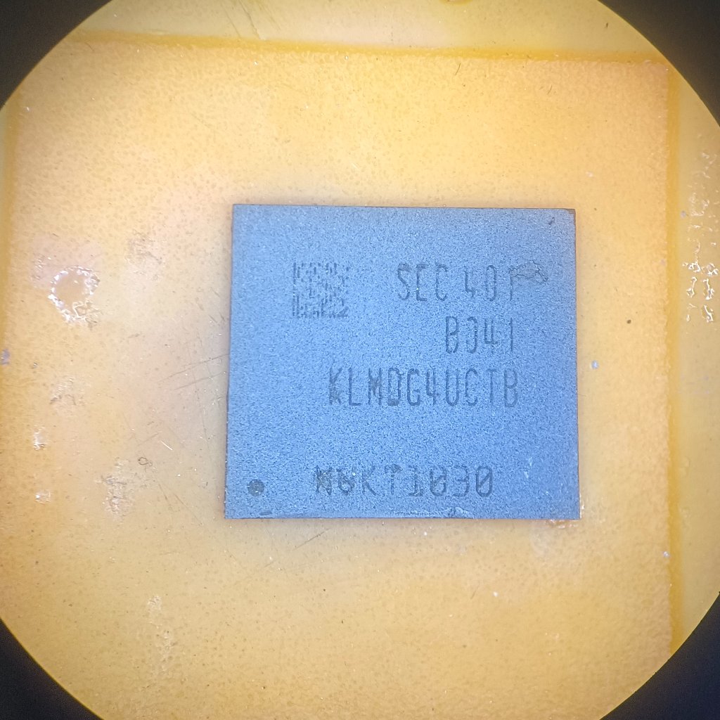 IC EMMC BGA 153 128GB KLMDG