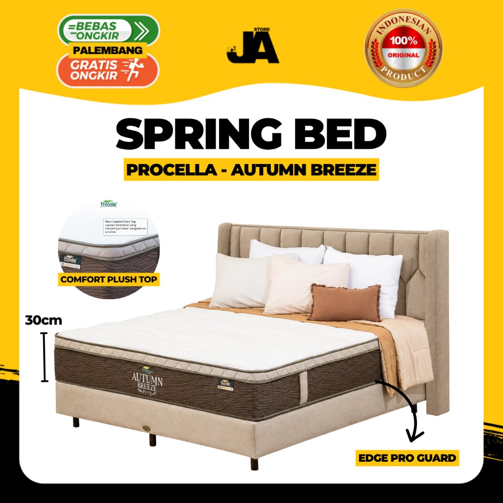 Kasur Spring Bed Procella Autumn Breeze / Matrass Berkualitas Garansi Palembang