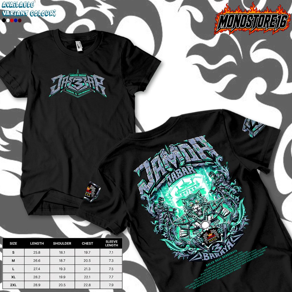 KAOS JAMDA JABAR KAOS JAMDA 3 YRKI PEMPROV JAWABARAT