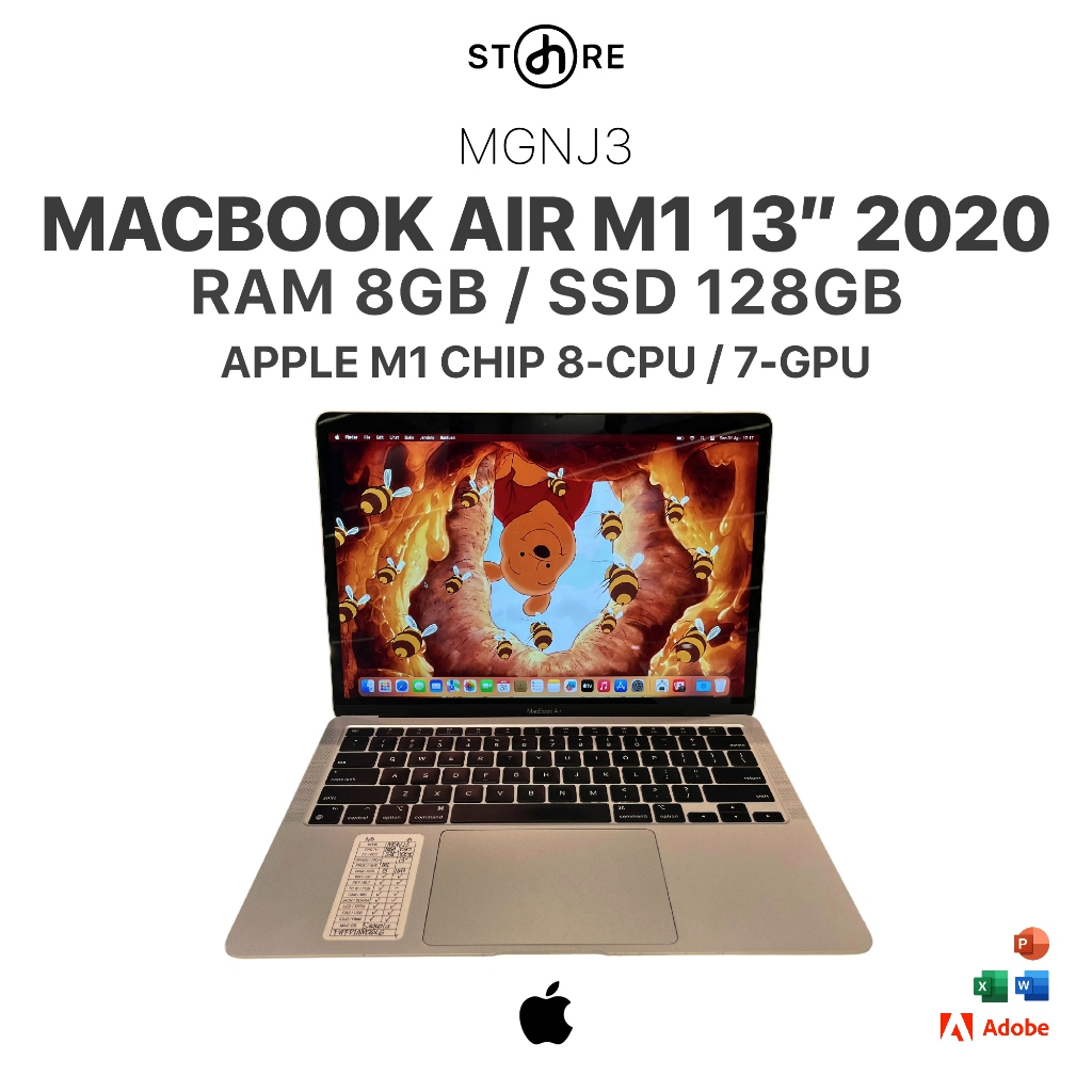 Second , Macbook Air M1 2020 13" , 8/128 , Silver , MGNJ3