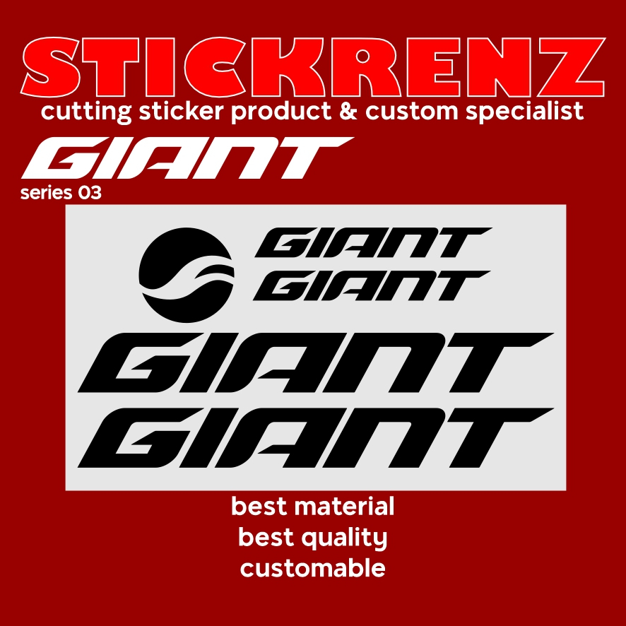 Cutting Sticker Stiker Frame Sepeda Roadbike MTB Giant 03