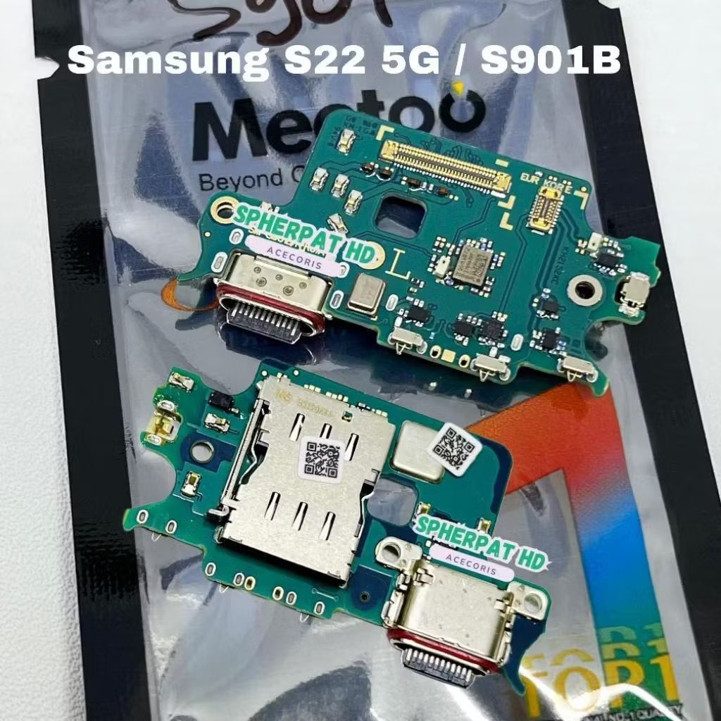 Flexible papan cas Samsung S22 5G Konektor charger cas