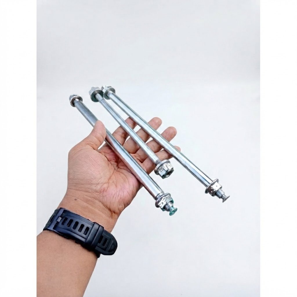 As roda Depan Tengah Belakang pnp Shok gl Tiger mp/As swing arm Kaze gl Full besi probolt