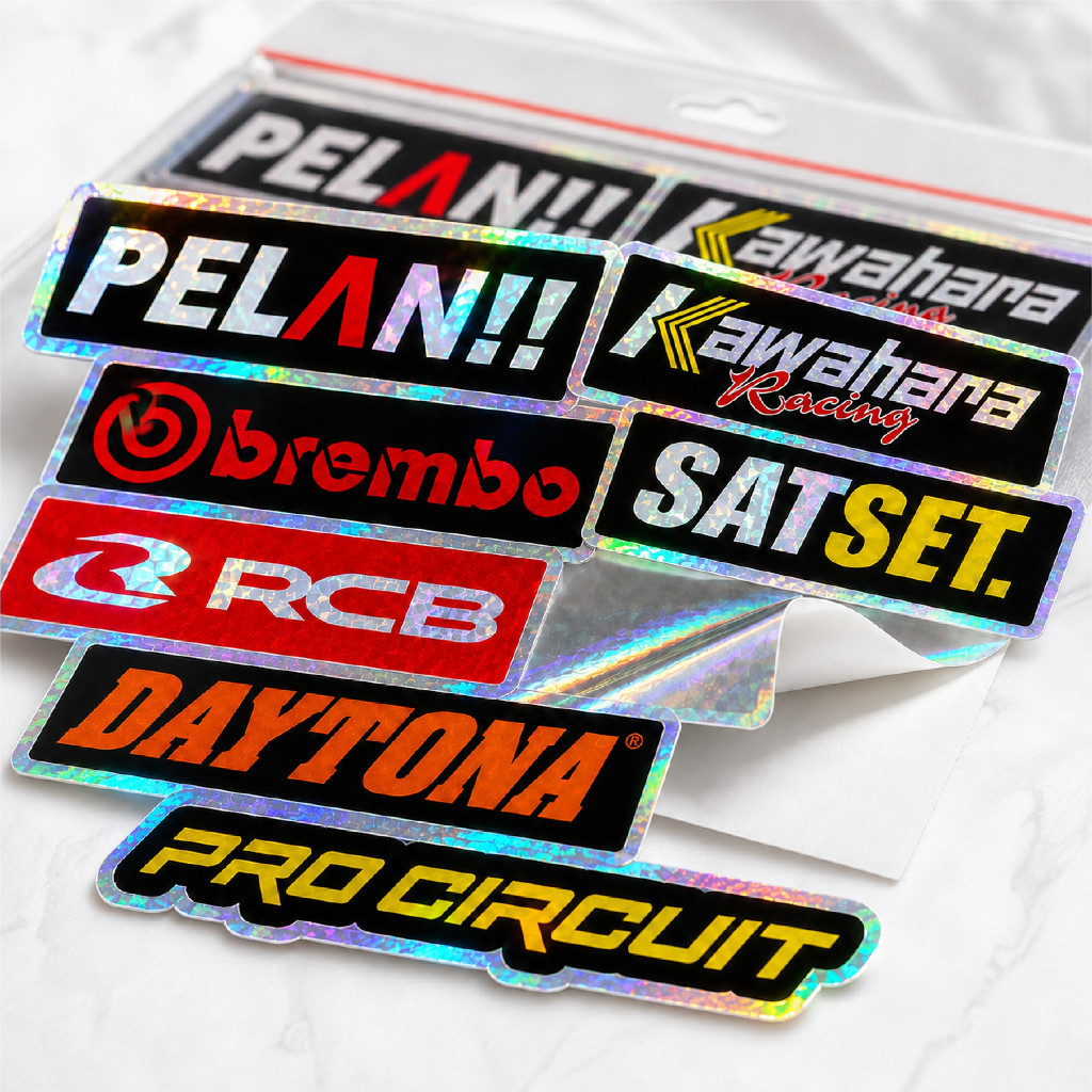 STIKER RACING PACK / STIKER MOTOR / STIKER PACK HOLOGRAM