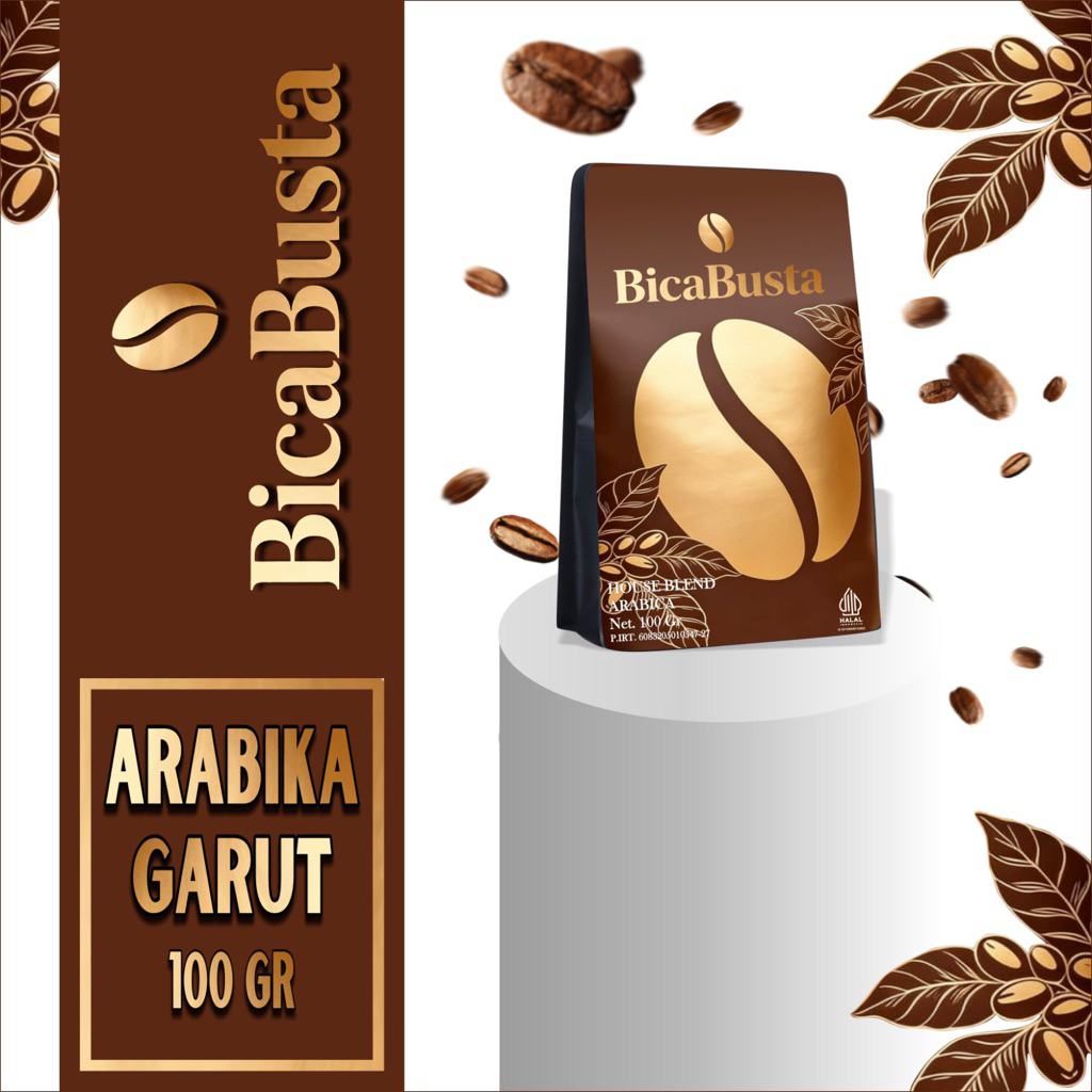 Bicabusta Arabica - Kopi Bubuk Arabika Garut Asli Kopi 100%