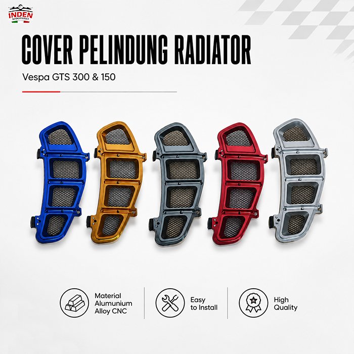 Cover Pelindung Radiator Vespa GTS 150 300