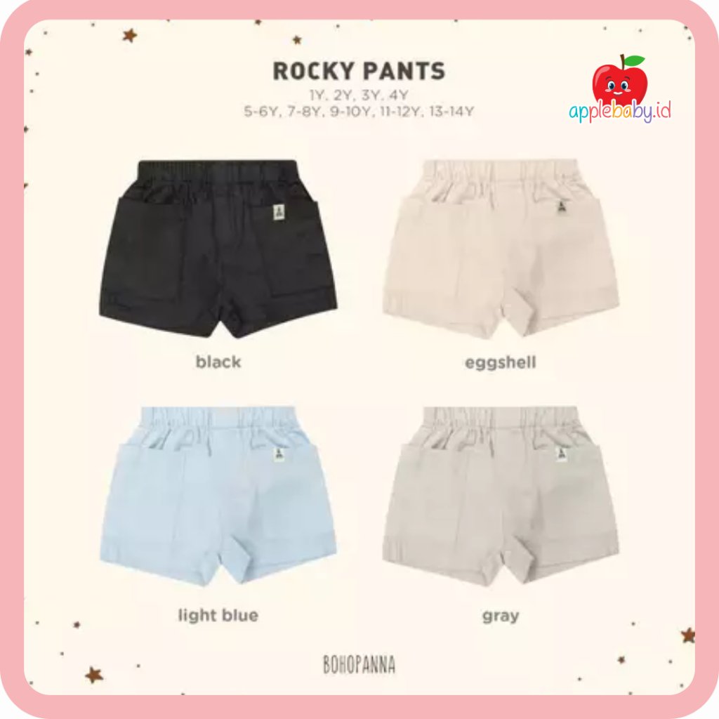 BOHOPANNA - ROCKY PANT - CELANA ANAK