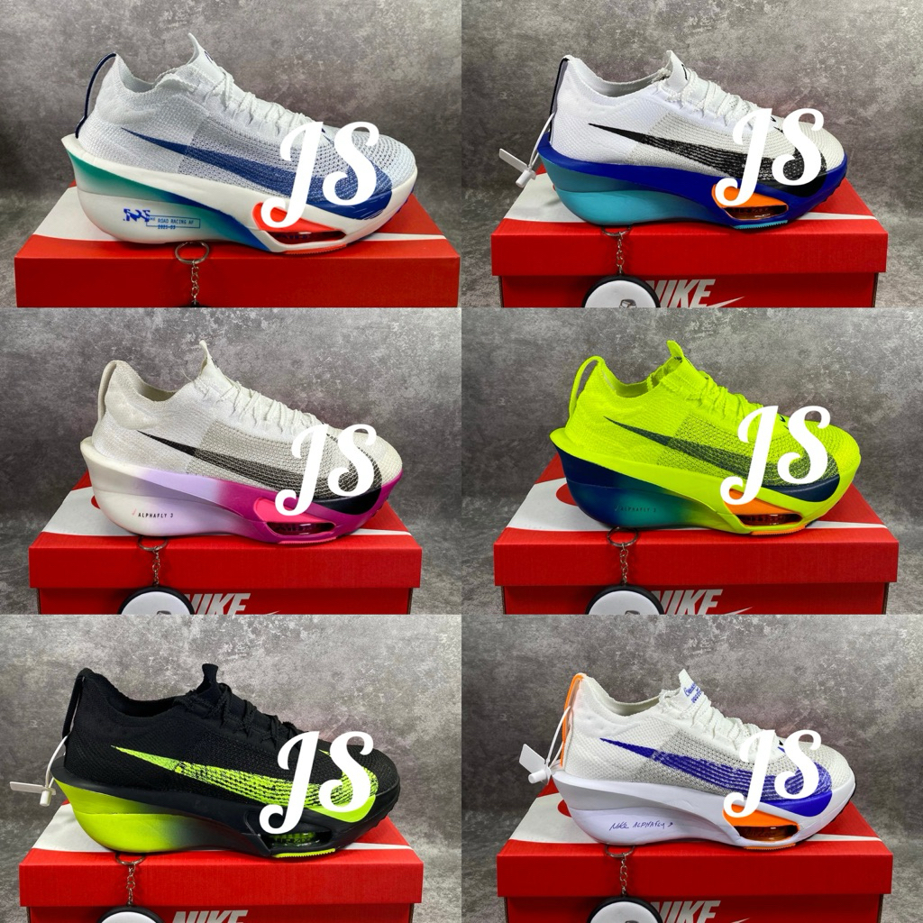 Sepatu Running Lari Alphafly Next 3 Ekiden Api Elektrik