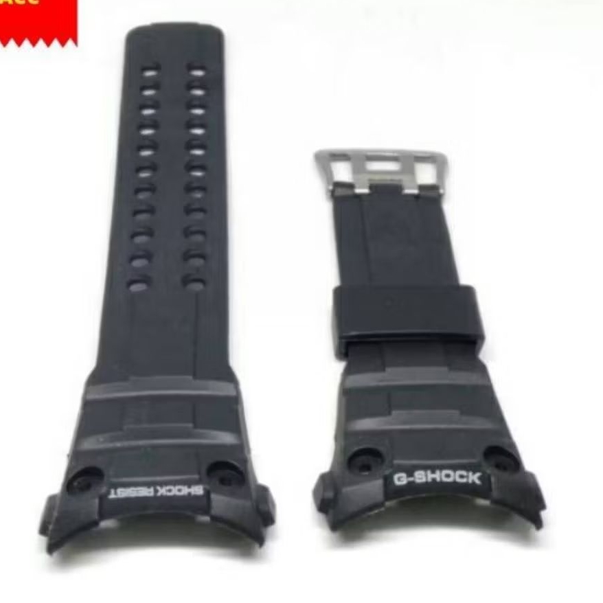 STRAP TALI JAM TANGAN CASIO GWN-1000 GWN1000 GWN 1000 WARNA HITAM