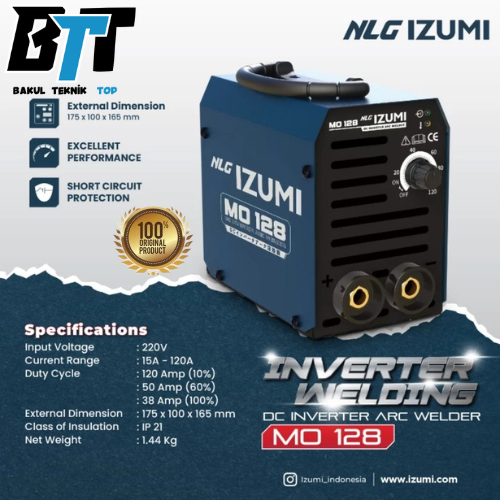 Mesin Las Izumi MO 128 MO128 450 Watt Travo Las Inventer Japan 450 W