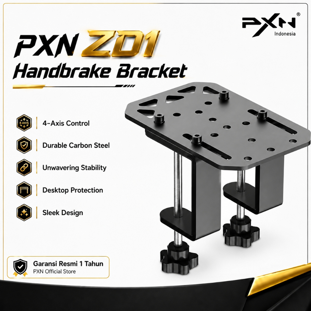 PXN ZD1 Bracket Handbrake Carbon Steel Meja / Clamp Mount HBS