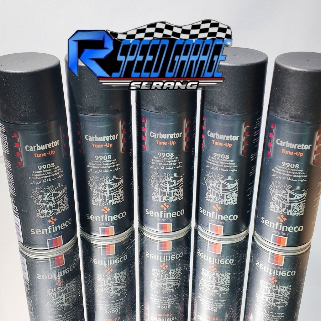CARB CLEANER FOAM BUSA SENFINECO GERMANY PEMBERSIH KARBURATOR 450 ML 9908