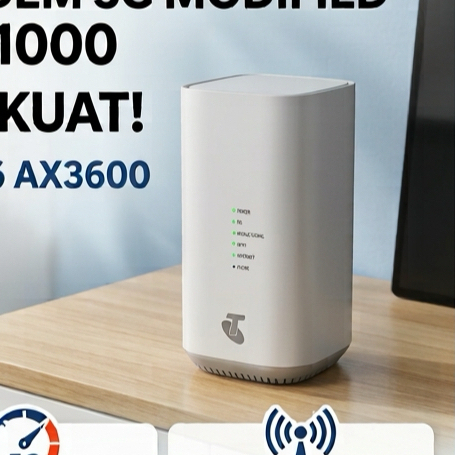 Telstra AW1000 Modem 5G WiFi 6 AX3600 Gigabit Ethernet Sim Card Slot Dual Band