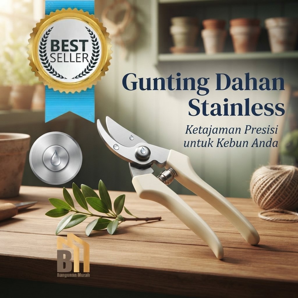 Gunting Dahan Stainless,Gunting Tanaman