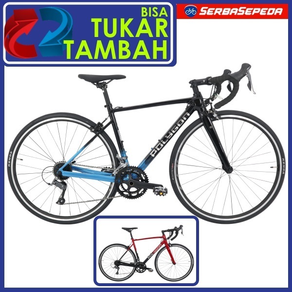 Polygon Strattos S2 Sepeda Balap / Roadbike 700C Frame ALX Alloy
