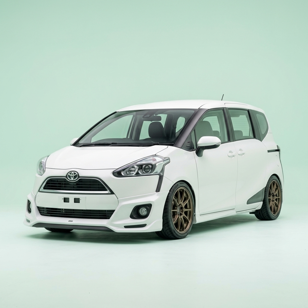 bemper Bodykit toyota sienta type Q kanan kiri