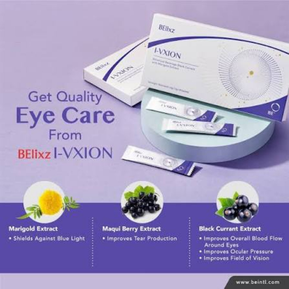 Belixz - ivxion Suplemen Kesehatan Mata Japanm | 30 Sachet