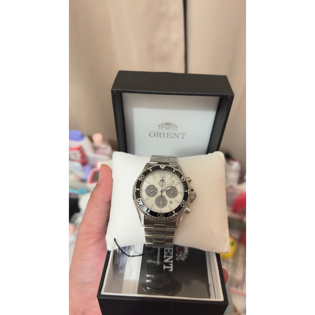 (Preloved) Orient Mako Solar Chronograph RA-TX0203S