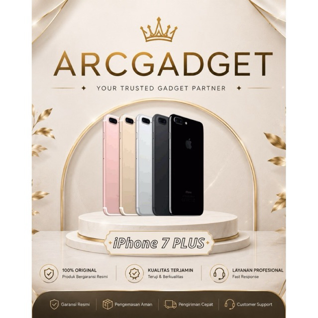 iPhone 7 Plus 32/128/256gb Second Resmi Kualitas Terbaik
