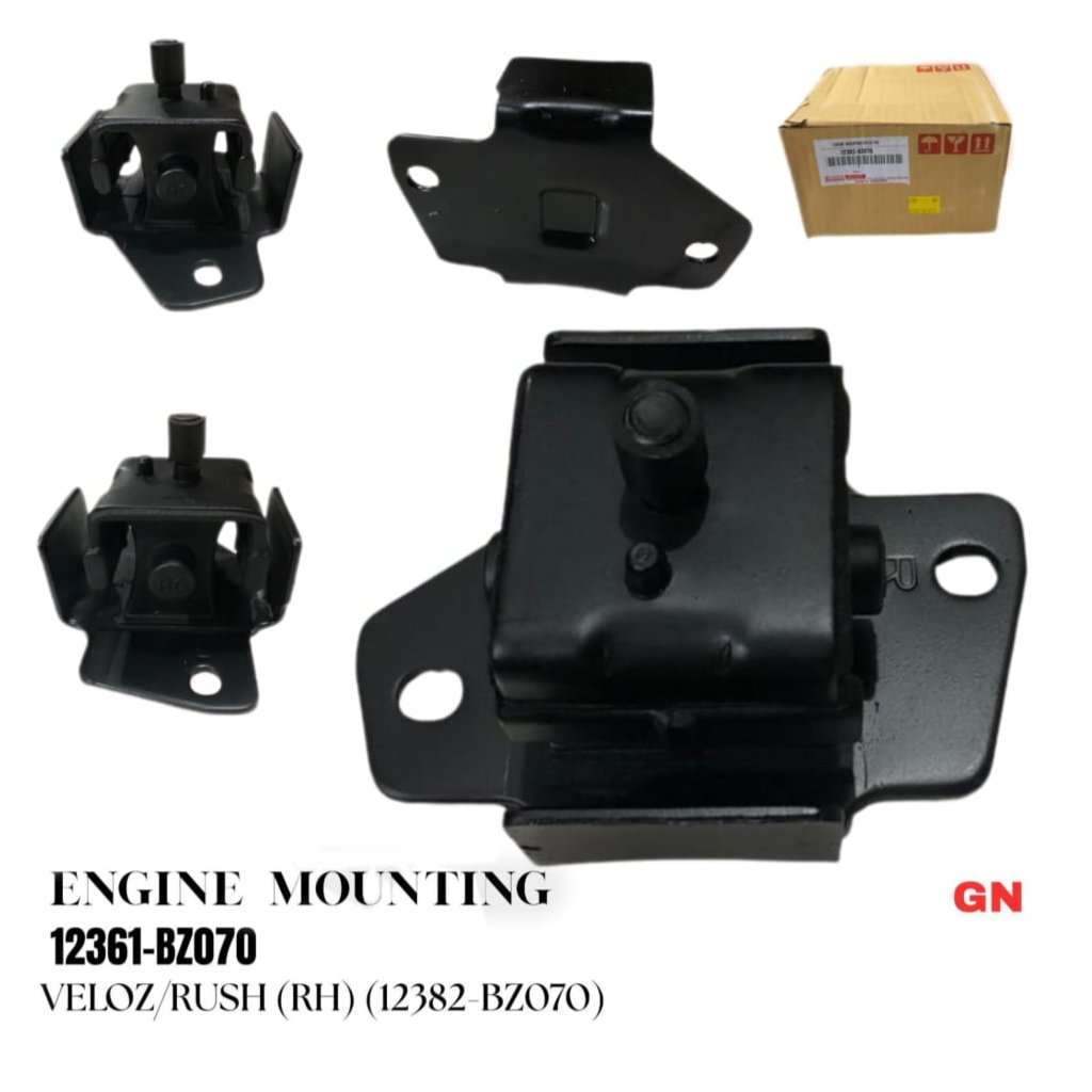 ENGINE MOUNTING VELOZ/RUSH (RH) (12382-BZ070) 12361-BZ070 GN
