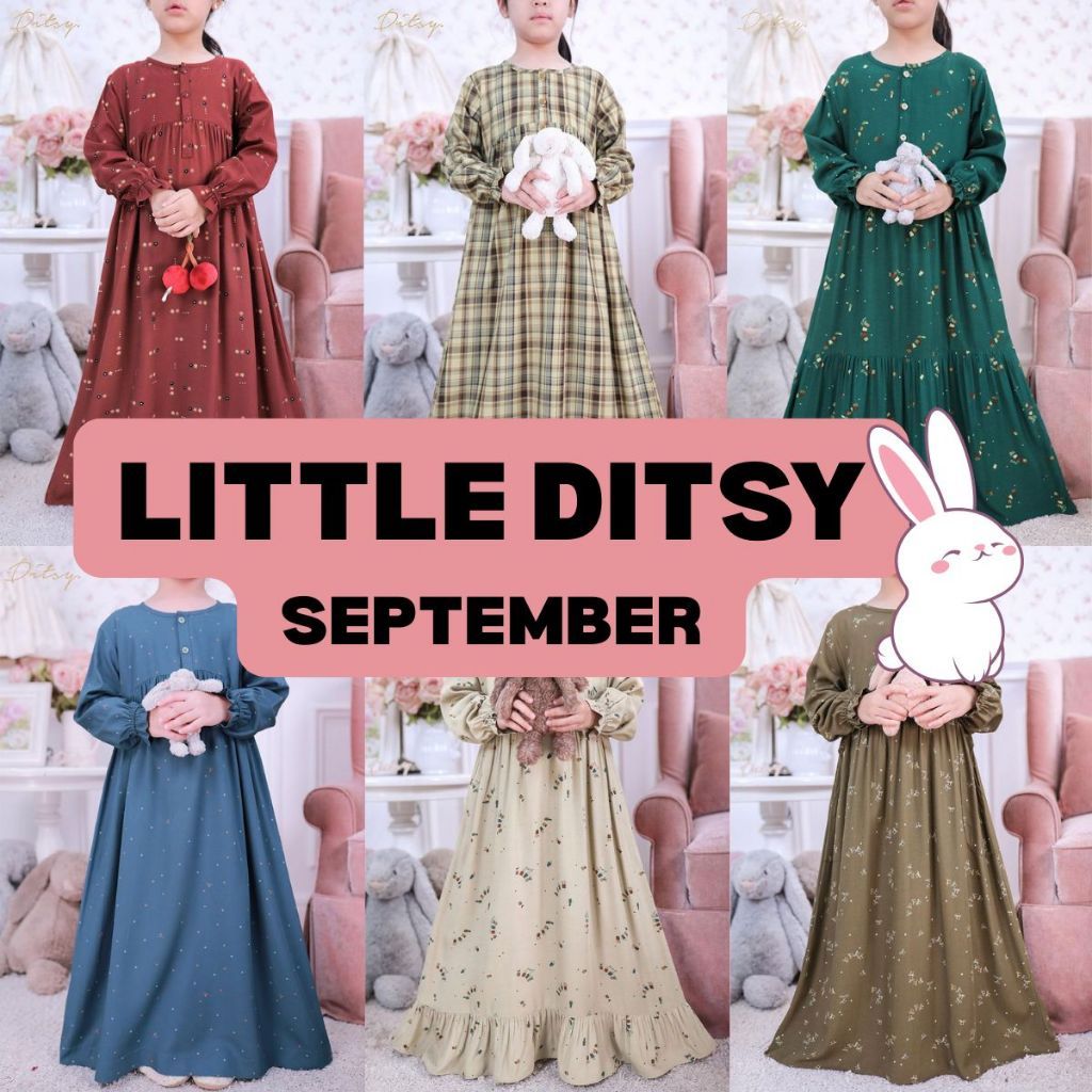 LITTLE DITSY ANAK SEPTEMBER 2026 NIGHTGOWN GAMIS TERBARU