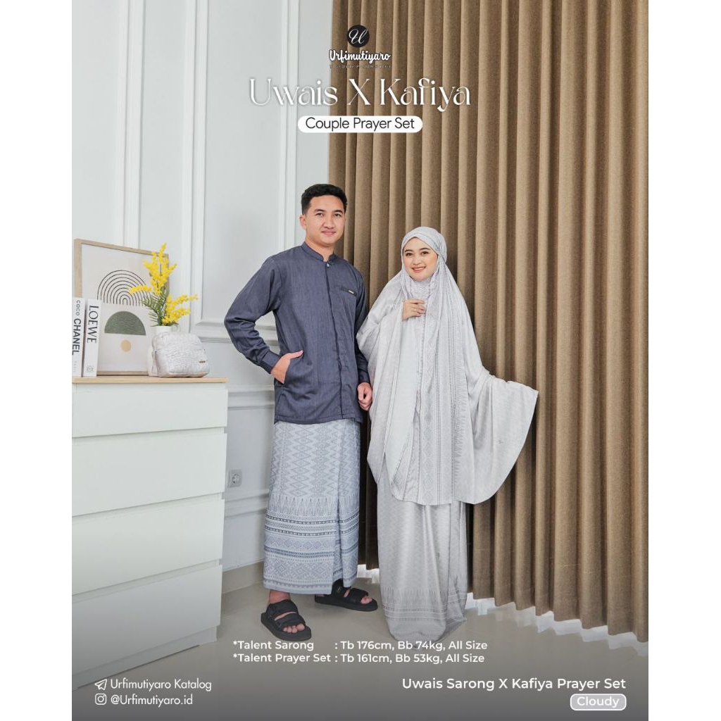 UWAIS SARONG x KAFIYA PRAYER SET