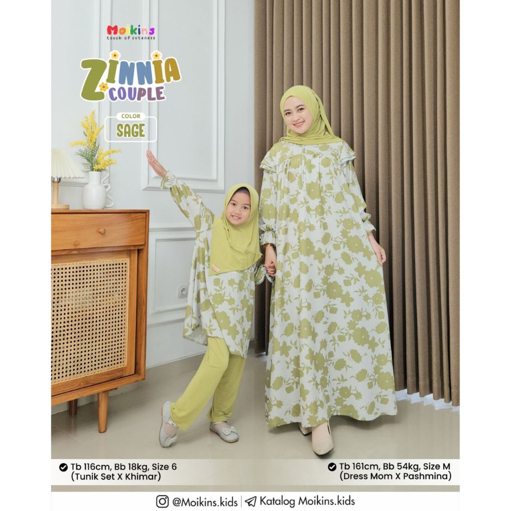Zinnia Couple