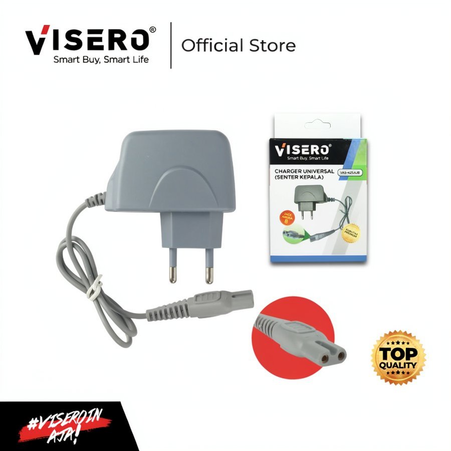 Adaptor Senter Kepala Luby Surya/Charger Senter angka 8 Slim