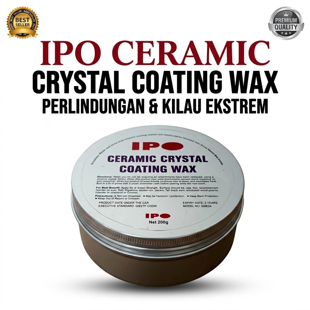 Paste Wax IPO Ceramic Coating Wax