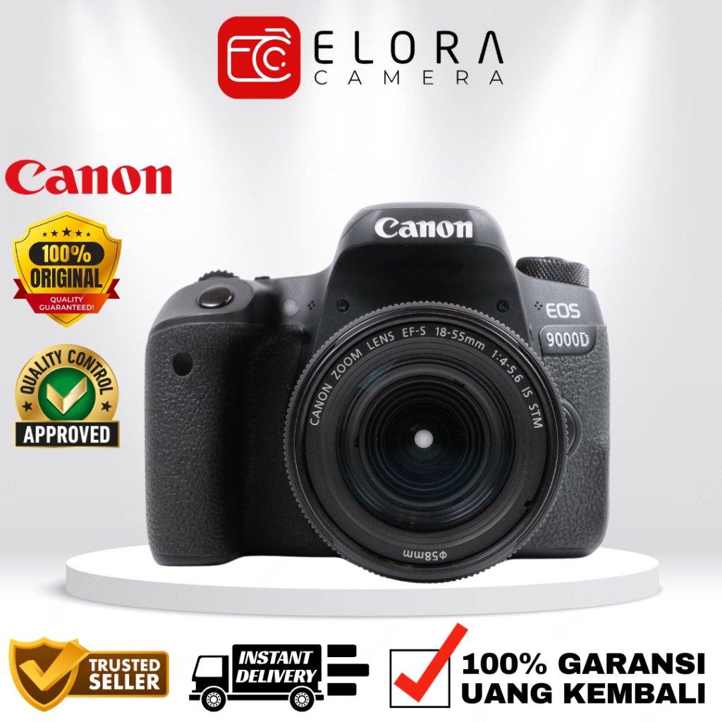 Canon EOS 77D / 9000D Kit 18-55mm / Kamera DSLR Canon 77 D 9000 D Kit 18-55 mm / Canon EOS 9000D Kit