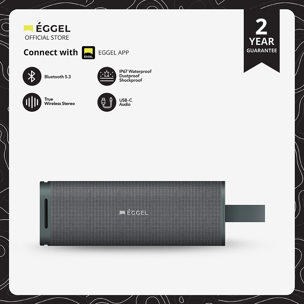 Eggel Active 3 Waterproof Portable Bluetooth Speaker