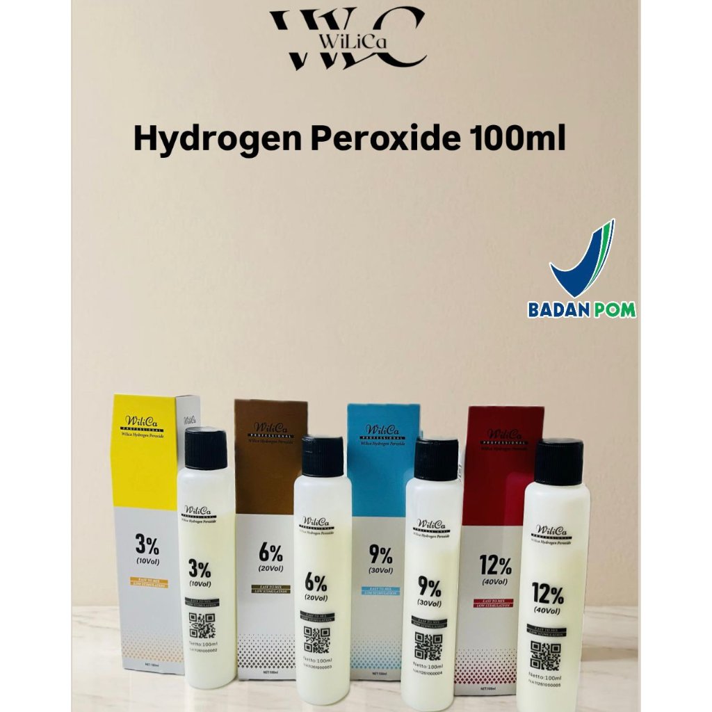 (A3SHOP)  Wilica Hydrogen Peroxide 100ml
