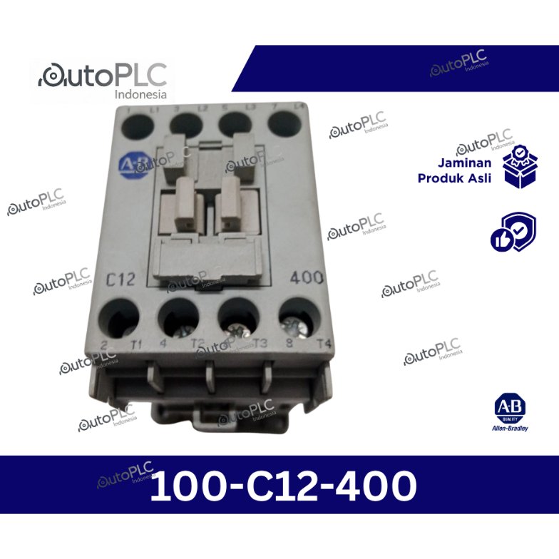 ALLEN-BRADLEY 100-C12-400 Contactor 12A 4NO IEC Contactor