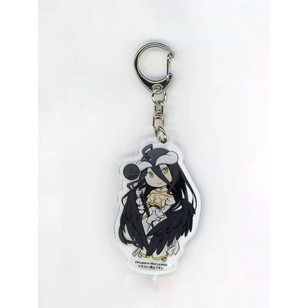 [Ready Stock] Overlord - Albedo acrylic keychain