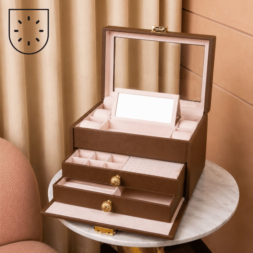BILLSTONE Zuri Cocoa Brown - Jewelry Box