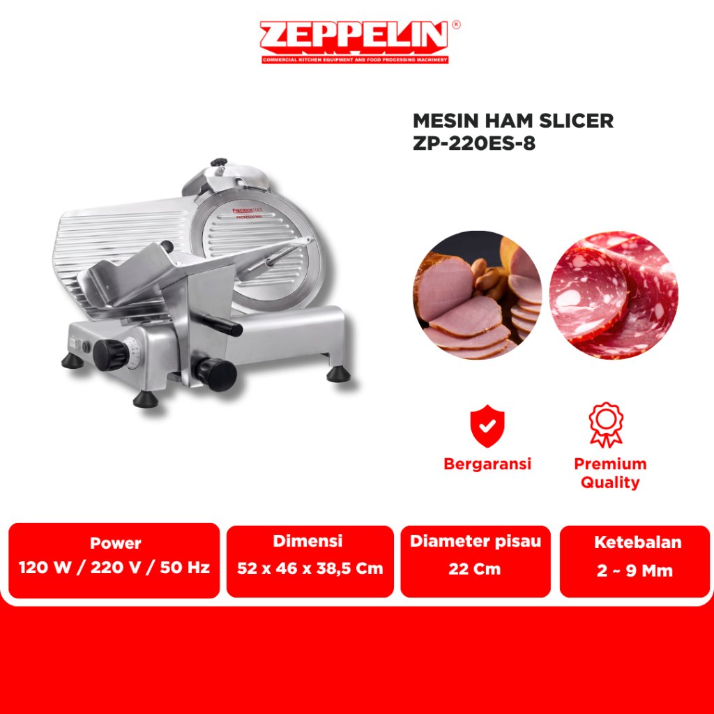 Zeppelin Slicer/Potong Daging