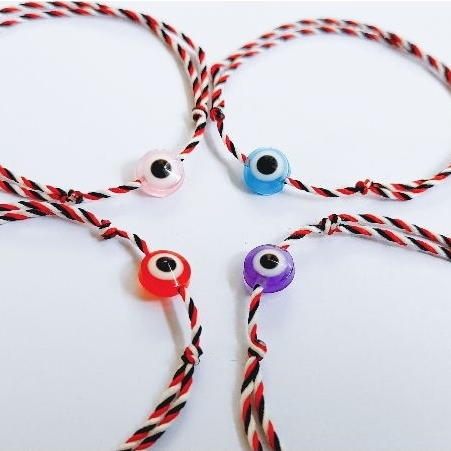 Gelang Tridatu Evil Eye / Gelang Tridatu Khas Bali / Gelang Tridatu