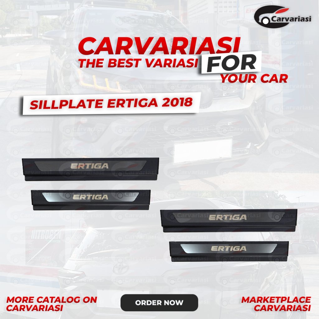 Sillplate Ertiga 2018 Carvariasi Lampu Pijakan Kaki ERTIGA 2018