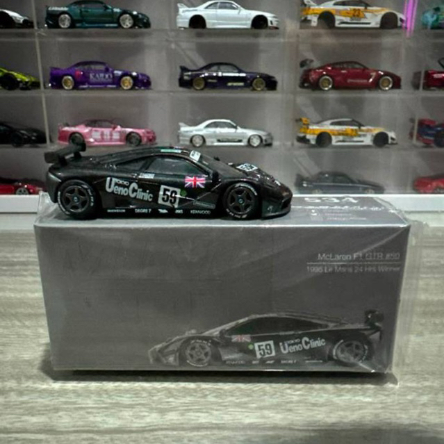 Mini GT 534 MGT Mclaren F1 GTR #59 1995 Le Mans 24 Hrs Winner