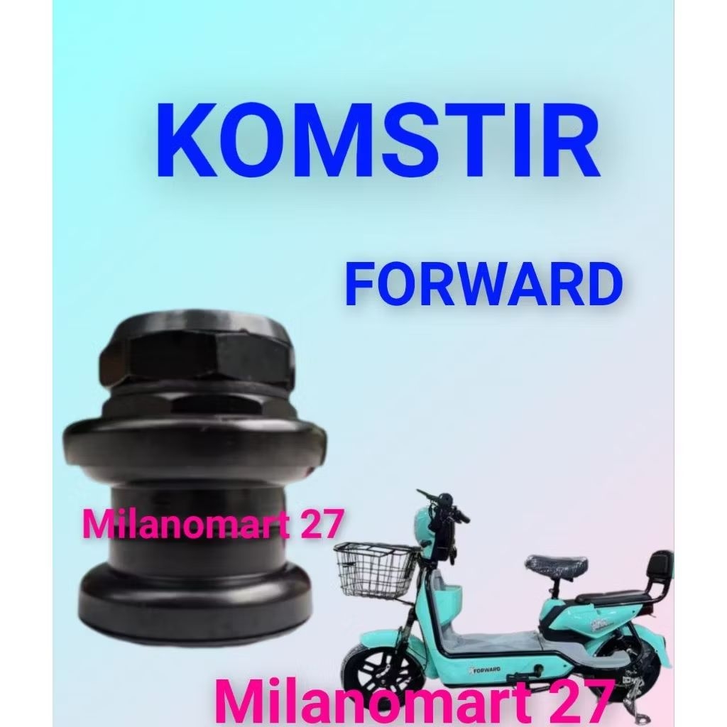 komstir sepeda listrik forwars kones headset komfork sepeda listrik forward
