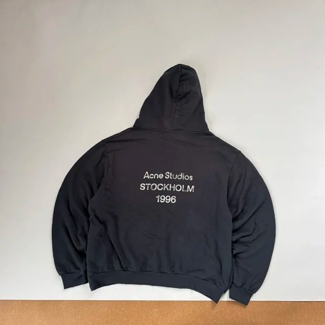 ACN STDS -  Logo Stockholm 1996 Hoodie - Faded Black/Faded Navy