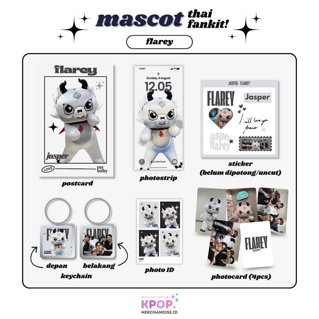 FANKIT MASCOT GMMTV FANMADE MINI FANKIT MASCOT GMMTV